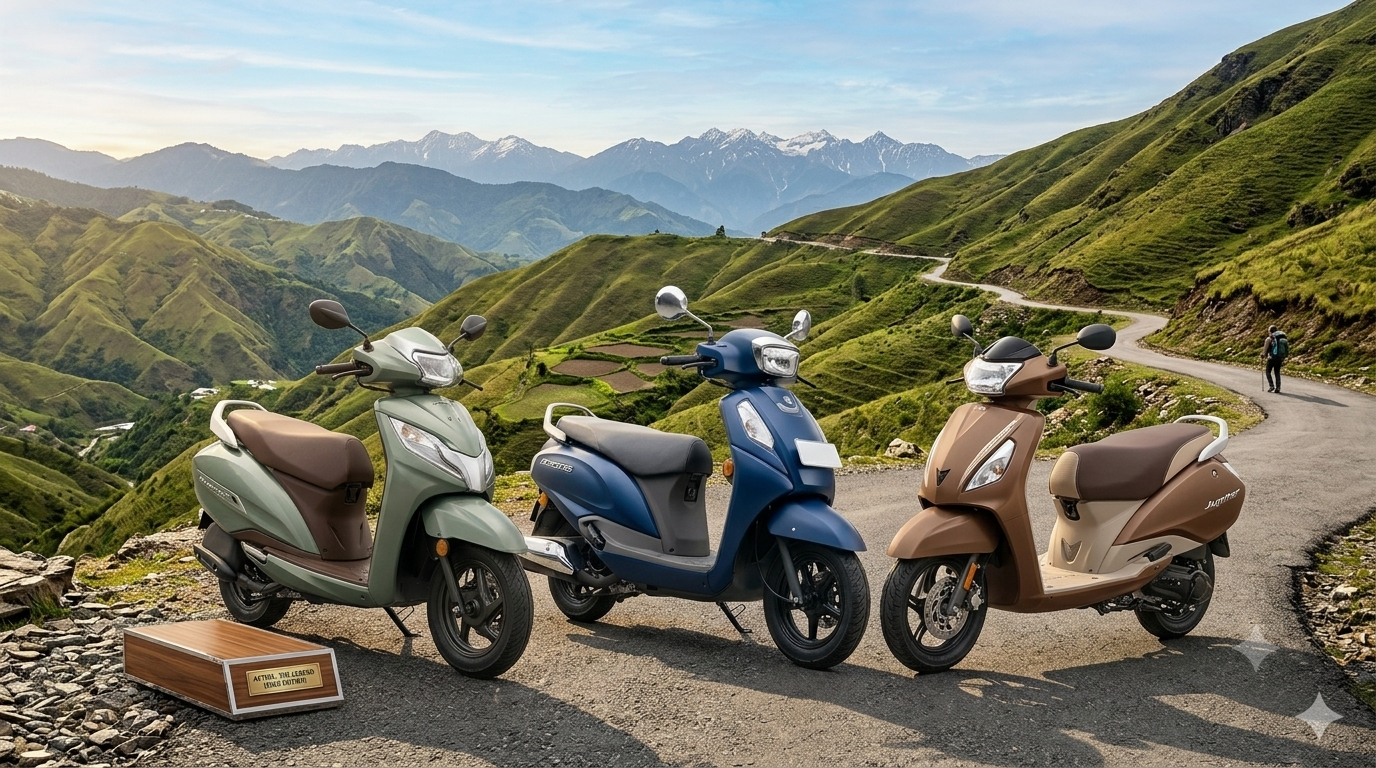Activa 125 vs Jupiter 125 vs Access 125