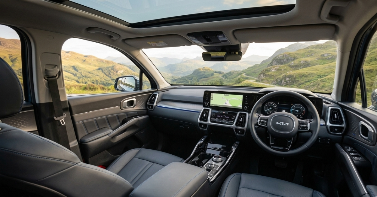 Kia Sorento India Colours Features Interior 2026 - OnRoadCost