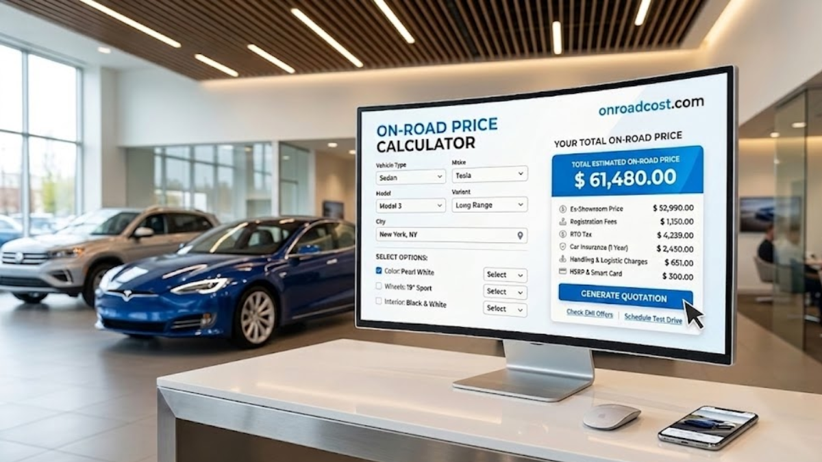 On Road Price Calculator India 2026
