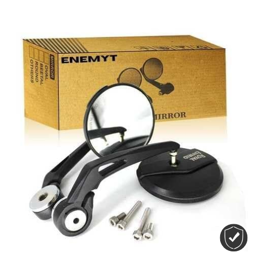 Aluminium Bar End Mirror for Royal Enfield