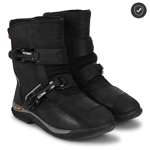 Royal Enfield Wanderer Black Riding Boots